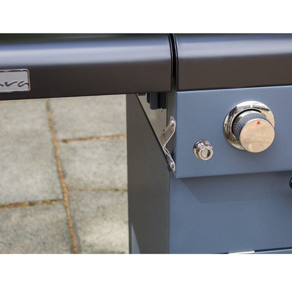 SAHARA X350 3 Burner BBQ Smokey Teal