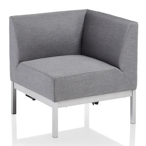 KETTLER PURE City Line stříbrná, díl rohový